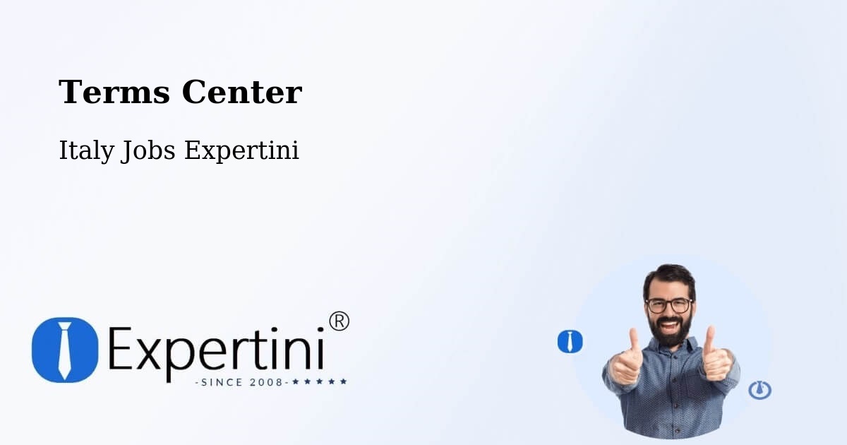 Terms of Service – Zelbio - Italy Jobs Expertini